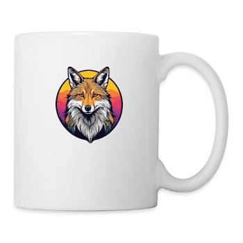 Schakal - Tasse - Weiß - Rechts