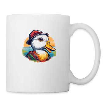 Canard - Mug blanc - blanc - Droite