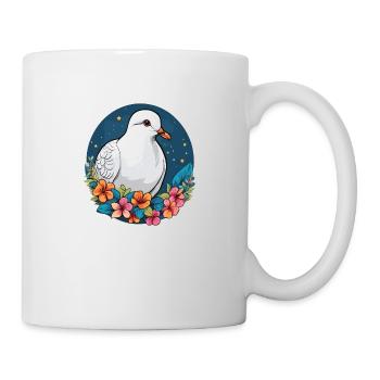 Colombe - Mug blanc - blanc - Droite