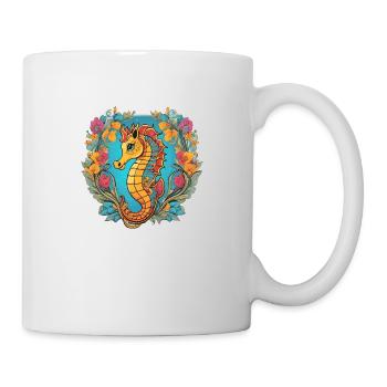 Sea Horse - Mug - white - Right