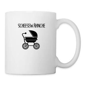 Scheesewähnche - Tasse - Weiß - Rechts