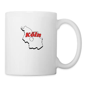 Köln - Tasse - Weiß - Rechts