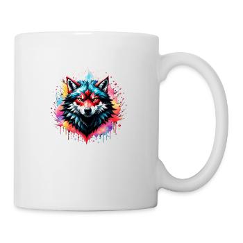 Wolf Tattoo - Mug - white - Right