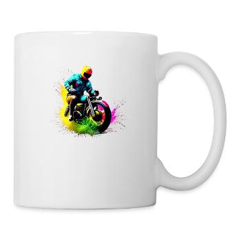 Motorcross Motorcycle Motorbike Fan Motorcyclist - Mug - white - Right