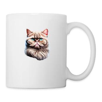 Chat, Animal de compagnie, Chat domestique, Chaton, Propriétaire de chat - Mug blanc - blanc - Droite