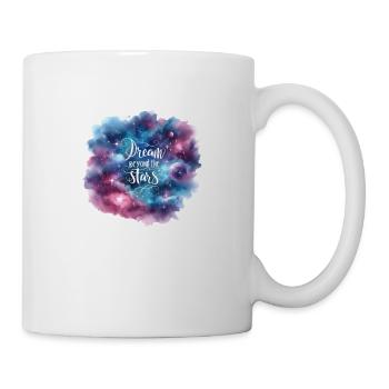 Rêver au-delà des étoiles - Mug blanc - blanc - Droite