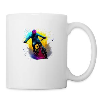 Motorcycle Motorcyclist Motorcross Motorcycle Fan - Mug - white - Right