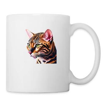 Chat, Propriétaire De Chat, Animal De Compagnie, Chat Domestique, Chaton - Mug blanc - blanc - Droite