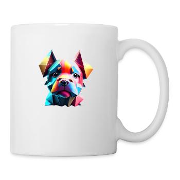 Chiot chien Yorkshire Terrier propriétaire de chien - Mug blanc - blanc - Droite