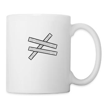 Flugplatz EDXF Design mit Namen und Koordinaten - Tasse - Weiß - Rechts