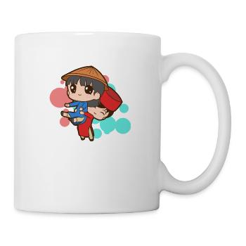 Vietnam Viet Kieu Vietnamese Flagge I Geschenk - Tasse - Weiß - Rechts