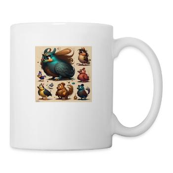 Animierte Cosie - Tasse - Weiß - Rechts