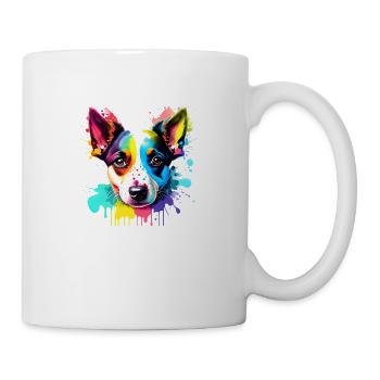 Propriétaire de chien Yorkshire Terrier Chien chiot - Mug blanc - blanc - Droite