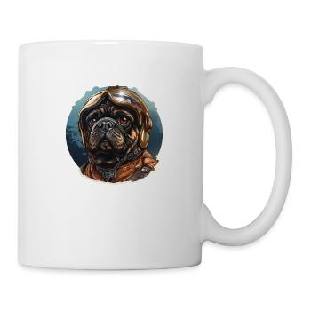 Pilote Carlin - Mug blanc - blanc - Droite