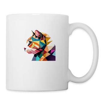 Katze Perserkatze Kater Hauskatze Katzenbesitzer - Tasse - Weiß - Rechts