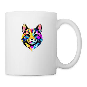 chaton, chat, chat siamois, chat domestique, propriétaire de chat - Mug blanc - blanc - Droite
