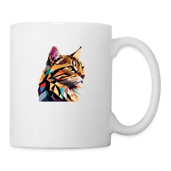 Maine Coon Cat Kitten Cat Owner Male Cat - Mug - white - Right