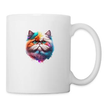 Domestic Cat, Kitten, Cat, Pet, Cat Owner - Mug - white - Right