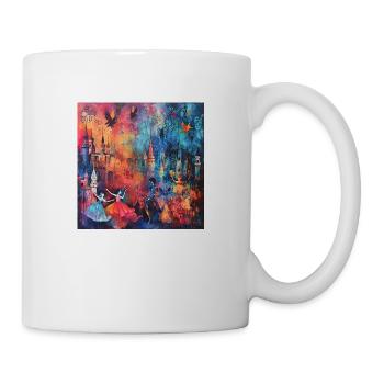 Nuit de conte de fées - Mug blanc - blanc - Droite