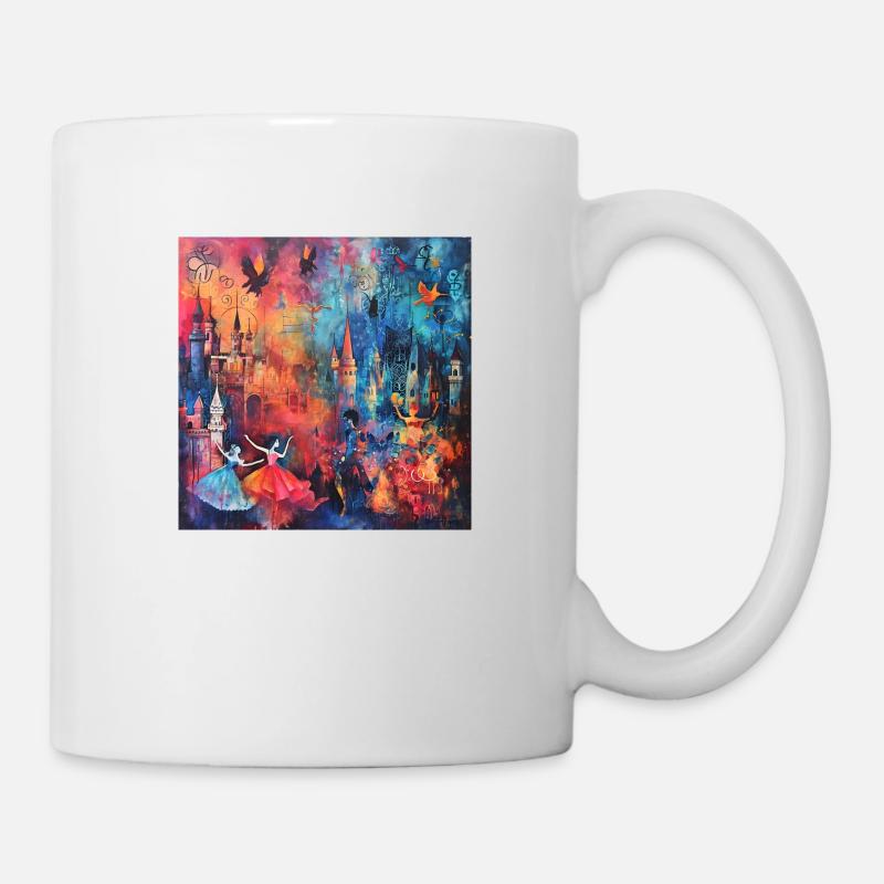 Märchennacht - Tasse - Weiß