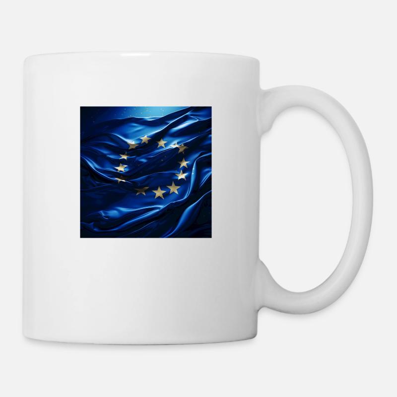 Europe Flag - Mug - white