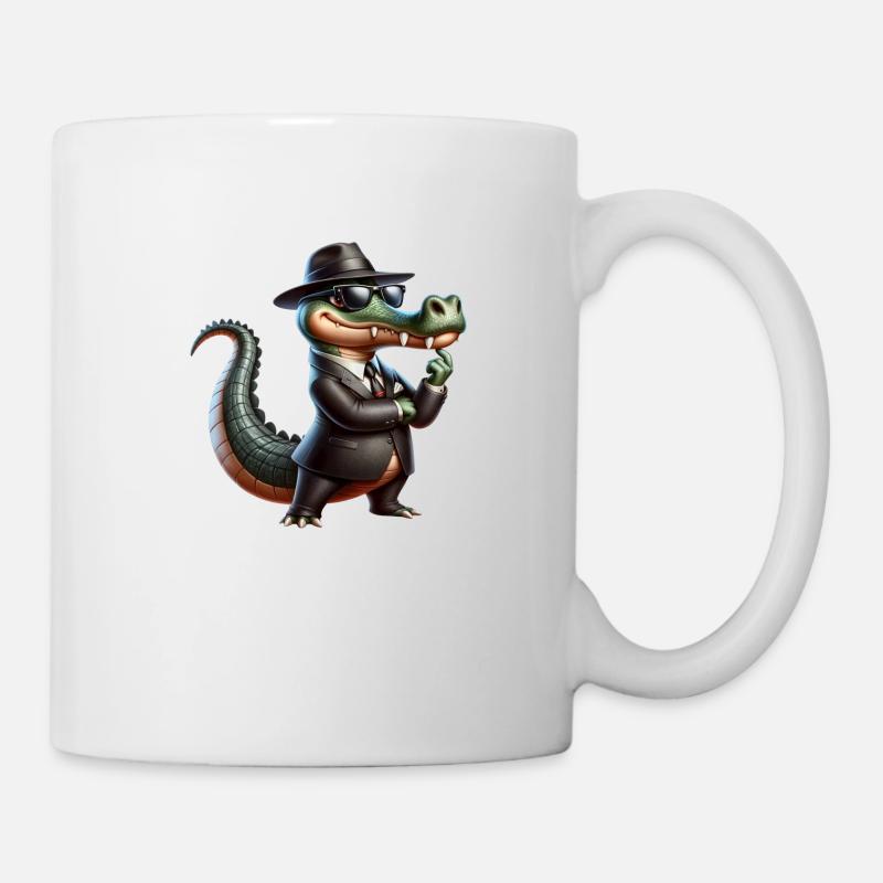 Mafia Alligator - Mug - white