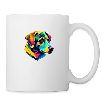 Labrador Propriétaire Chiot Labrador Retriever - Mug blanc - blanc - Droite