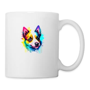 Propriétaire de chien Chien Yorkshire Terrier chiot - Mug blanc - blanc - Droite