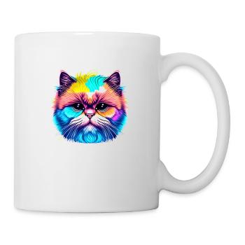 Chat, Animal de compagnie, Chat domestique, Chaton, Propriétaire de chat - Mug blanc - blanc - Droite