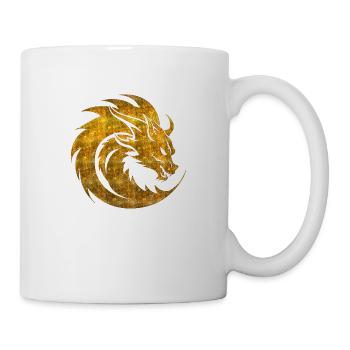 Fantasy Dragon Anime Dragon Head Reptile mythique - Mug blanc - blanc - Droite