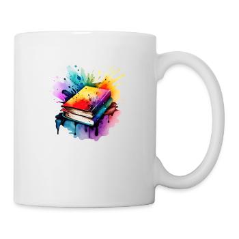 Book Reading Gift Reader Book Lover Books - Mug - white - Right