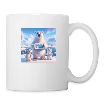 Polar Bear Family - Mug - white - Right