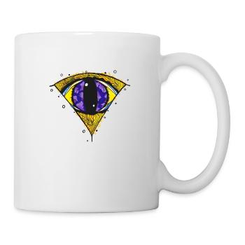 Magic Eye - Watercolor Style - Mug - white - Right