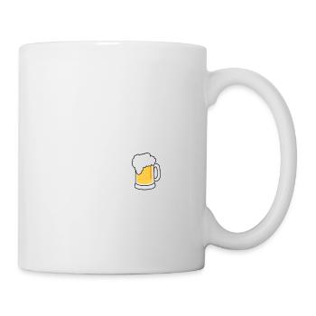 Bier wer wenn nicht bier - Tasse - Weiß - Rechts