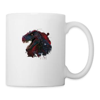 T rexbot - Tasse - Weiß - Rechts