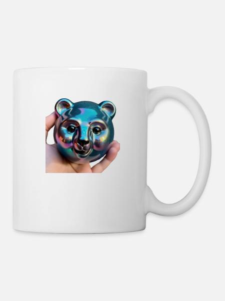 Bärenstarke Kugel - Tasse - Weiß