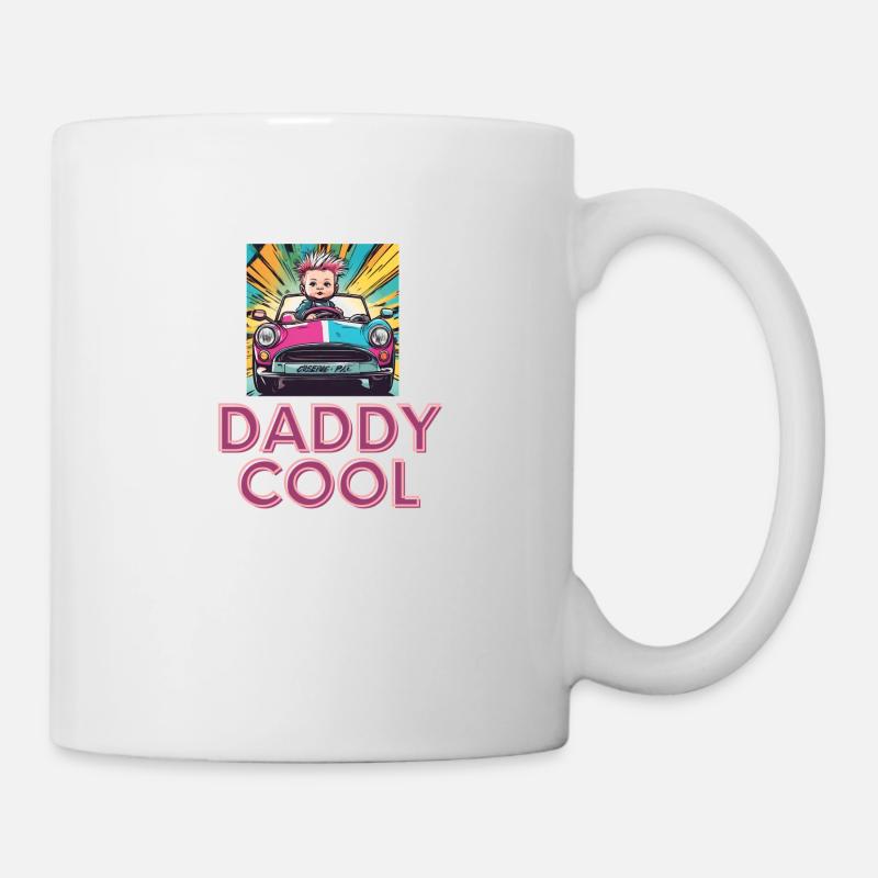 DaDdY COOL - Mug blanc - blanc