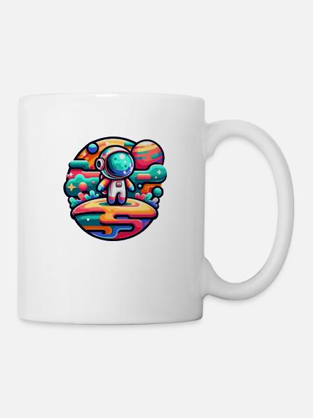Petit astronaute - Mug blanc - blanc