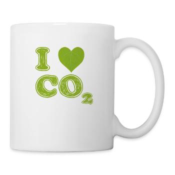 I love Co2 - Mug - white - Right