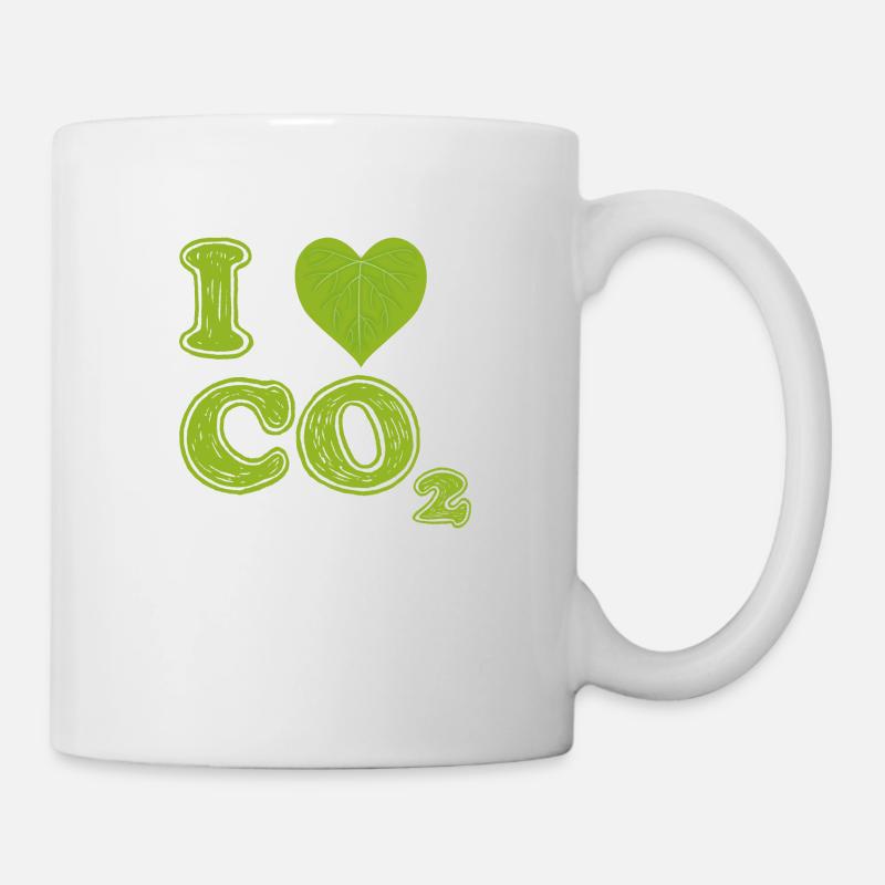 I love Co2 - Mug - white