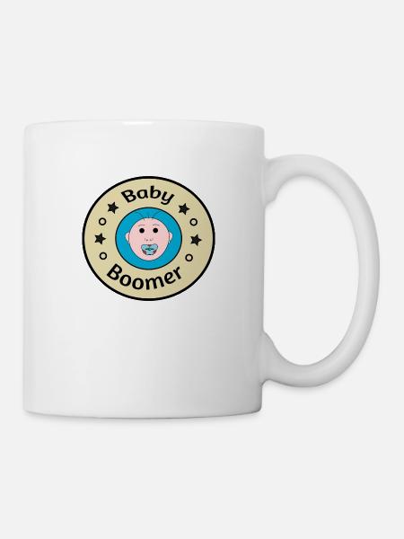 Baby Boomer - Tasse - Weiß