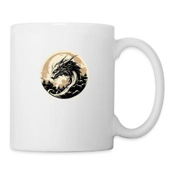 Asian dragon - Mug - white - Right