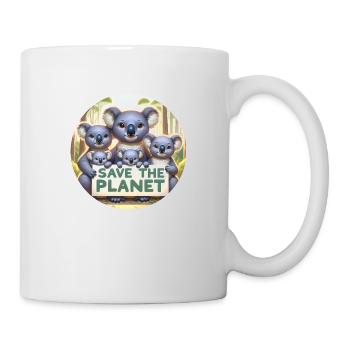 Famille Koala - Mug blanc - blanc - Droite