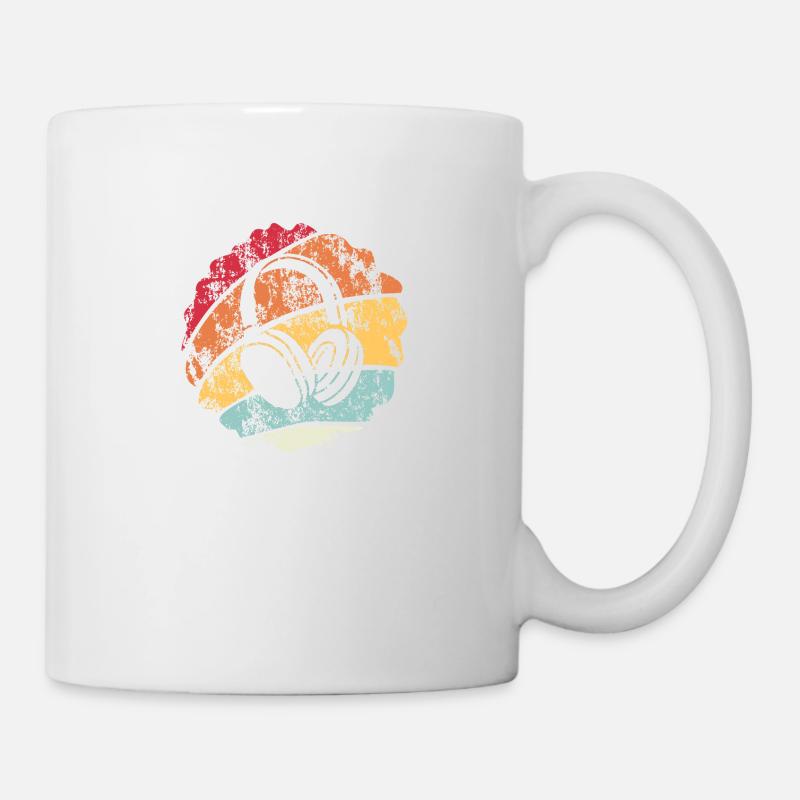 Musique Vintage - Mug blanc - blanc