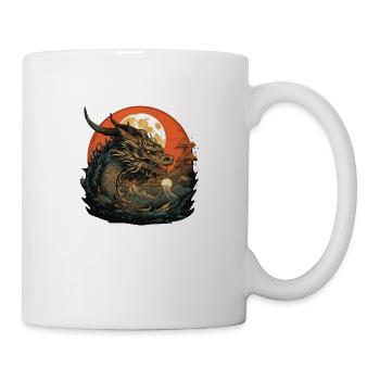 Dragon myth - Mug - white - Right