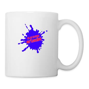 Kreatives Freiheitskonzept - Kleckern Erlaubt - Tasse - Weiß - Rechts