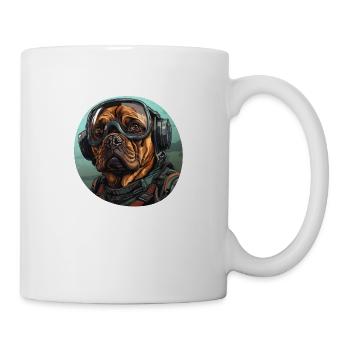 Pilote Carlin - Mug blanc - blanc - Droite
