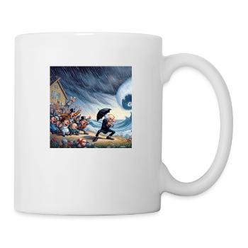 Inspiration von Storm P T-Shirt-Motiven - Tasse - Weiß - Rechts