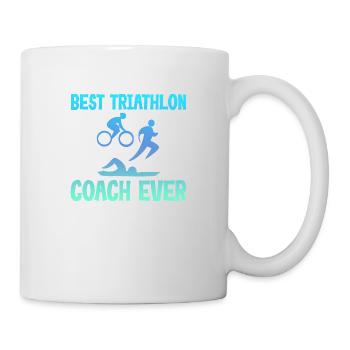 Best Triathlon Coach Ever 4 - Mug - white - Right