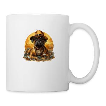 Pug Gold Digger - Mug - white - Right